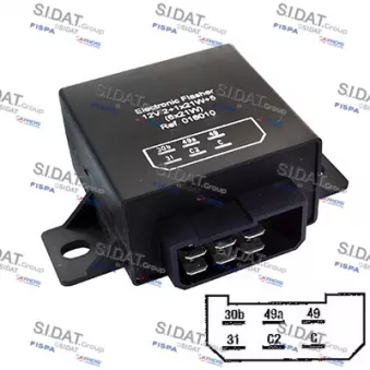 Centrale clignotante FISPA 2.42023