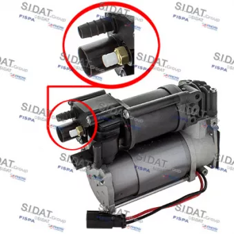 Compresseur, système d'air comprimé FISPA 440004B