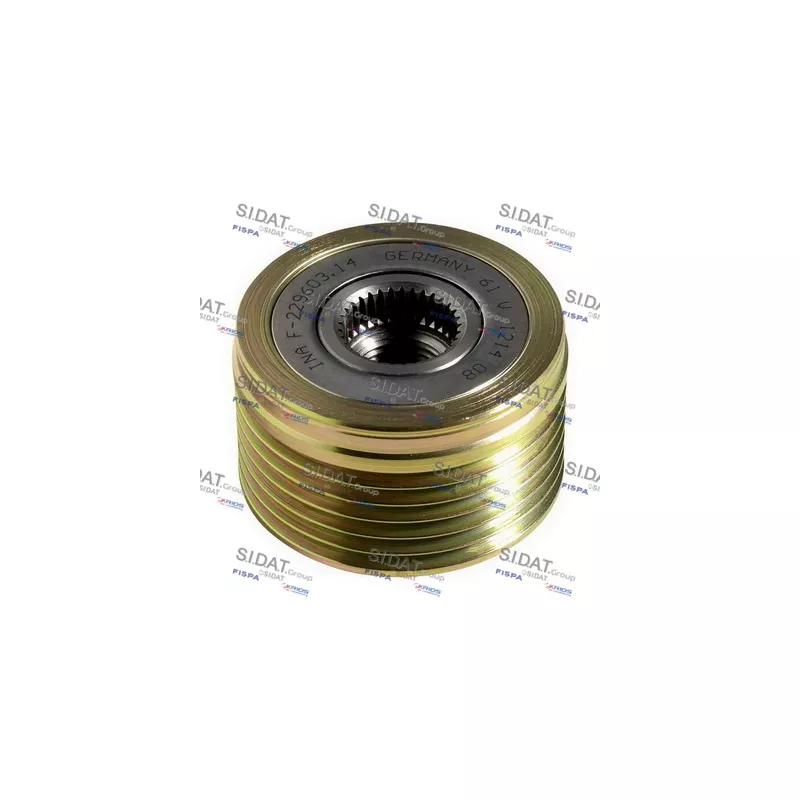 Poulie roue libre, alternateur FISPA 455023