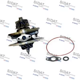 Groupe carter, turbocompresseur FISPA 47.002