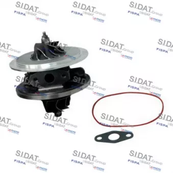 Groupe carter, turbocompresseur FISPA 47.013