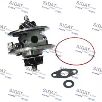Groupe carter, turbocompresseur FISPA 47.015