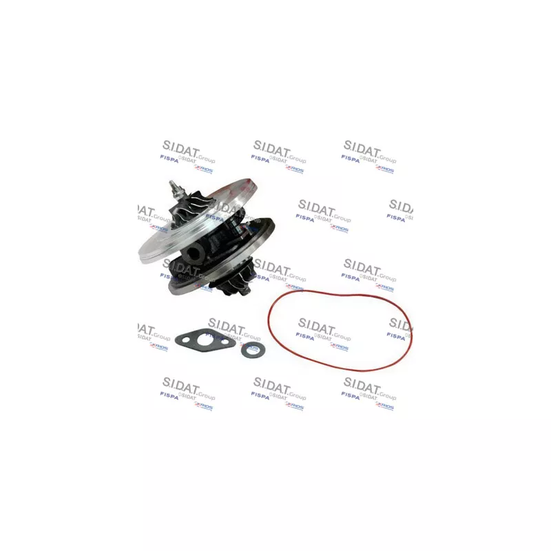 Groupe carter, turbocompresseur FISPA 47.043