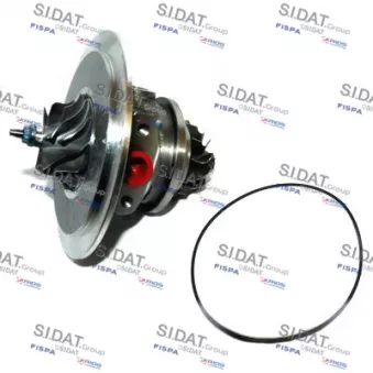 Groupe carter, turbocompresseur FISPA 47.065