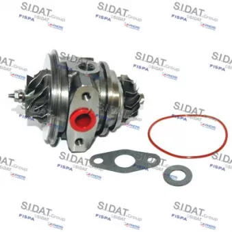 Groupe carter, turbocompresseur FISPA 47.080