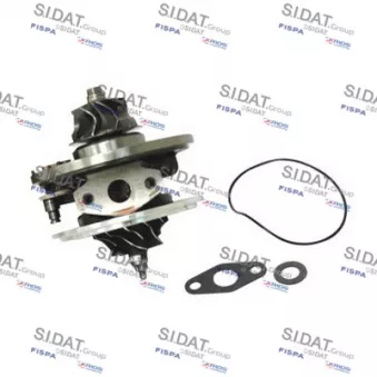 Groupe carter, turbocompresseur FISPA 47.097