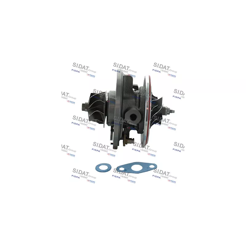 Groupe carter, turbocompresseur FISPA 47.1020