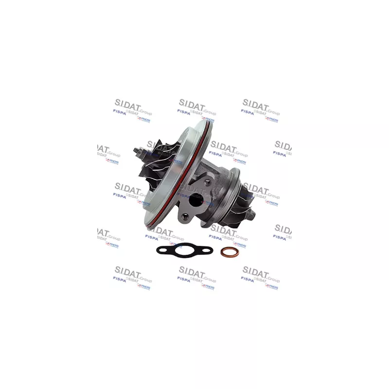 Groupe carter, turbocompresseur FISPA 47.1022