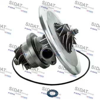 Groupe carter, turbocompresseur FISPA 47.1109