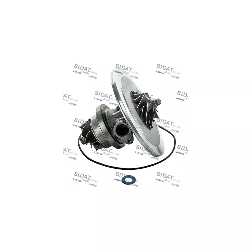Groupe carter, turbocompresseur FISPA 47.1109