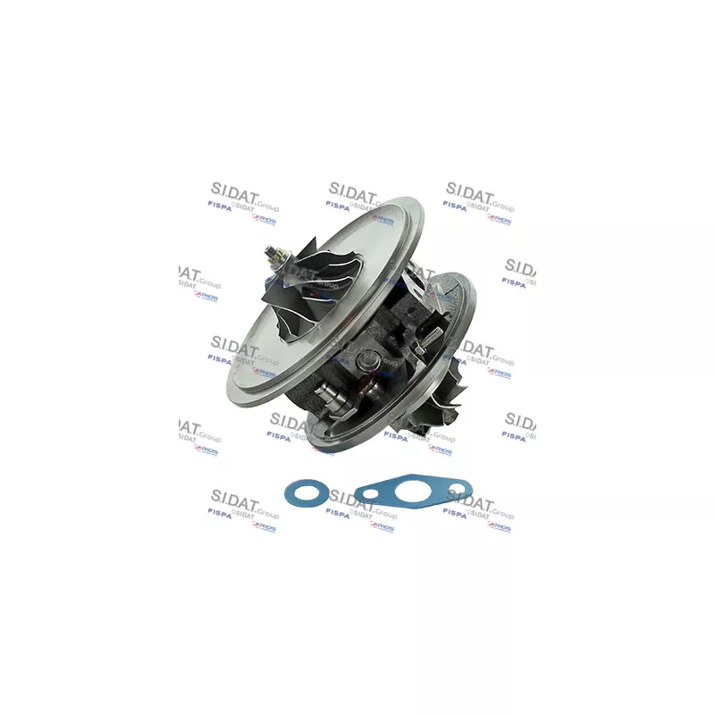 Groupe carter, turbocompresseur FISPA 47.1135