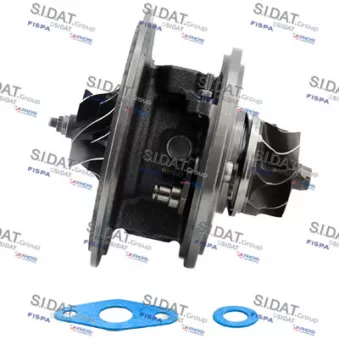 Groupe carter, turbocompresseur FISPA 47.1136