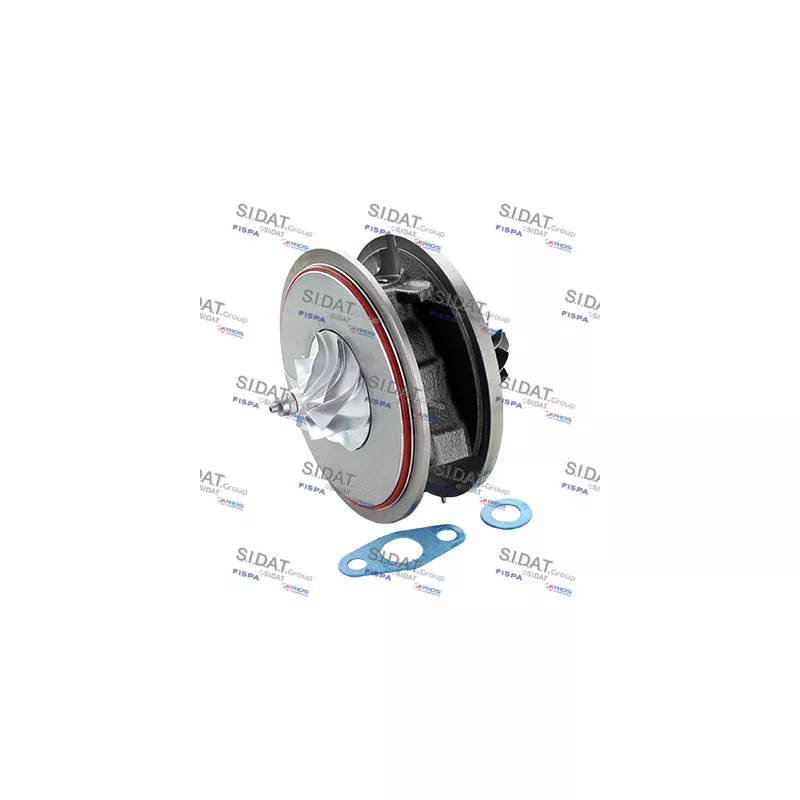 Groupe carter, turbocompresseur FISPA 47.1165