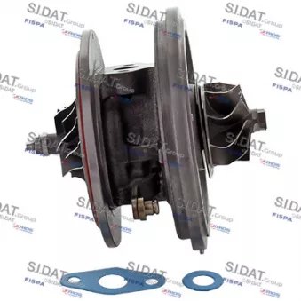 Groupe carter, turbocompresseur FISPA 47.1187