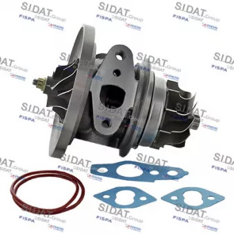 Groupe carter, turbocompresseur FISPA 47.1216