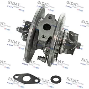 Groupe carter, turbocompresseur FISPA 47.1244