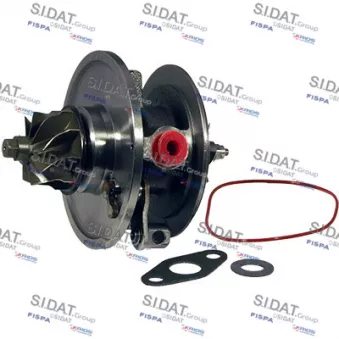 Groupe carter, turbocompresseur FISPA 47.125