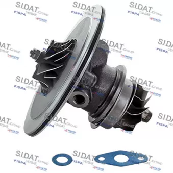 Groupe carter, turbocompresseur FISPA 47.1251
