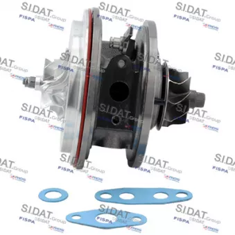 Groupe carter, turbocompresseur FISPA 47.1254