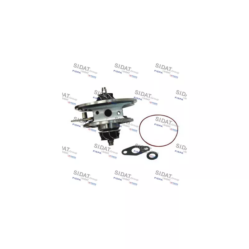 Groupe carter, turbocompresseur FISPA 47.126