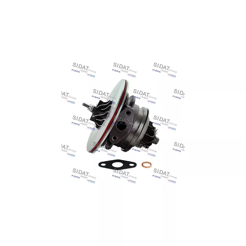 Groupe carter, turbocompresseur FISPA 47.1265