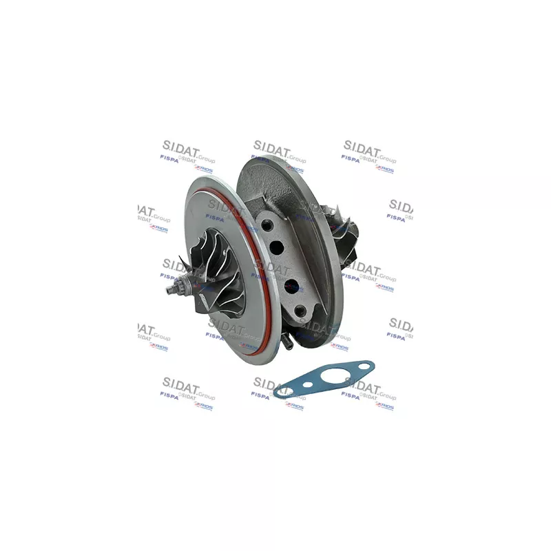 Groupe carter, turbocompresseur FISPA 47.1266