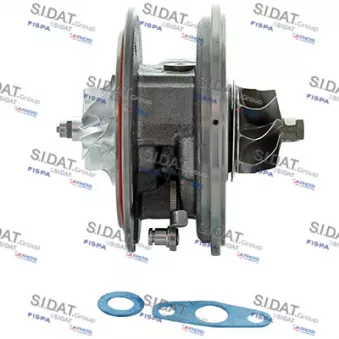 Groupe carter, turbocompresseur FISPA 47.1268
