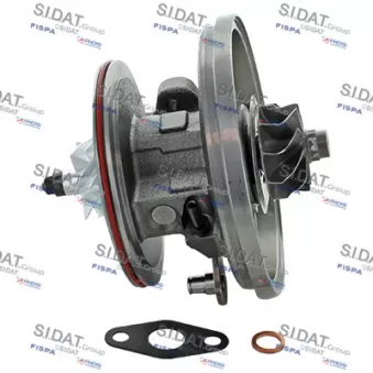 Groupe carter, turbocompresseur FISPA 47.1302