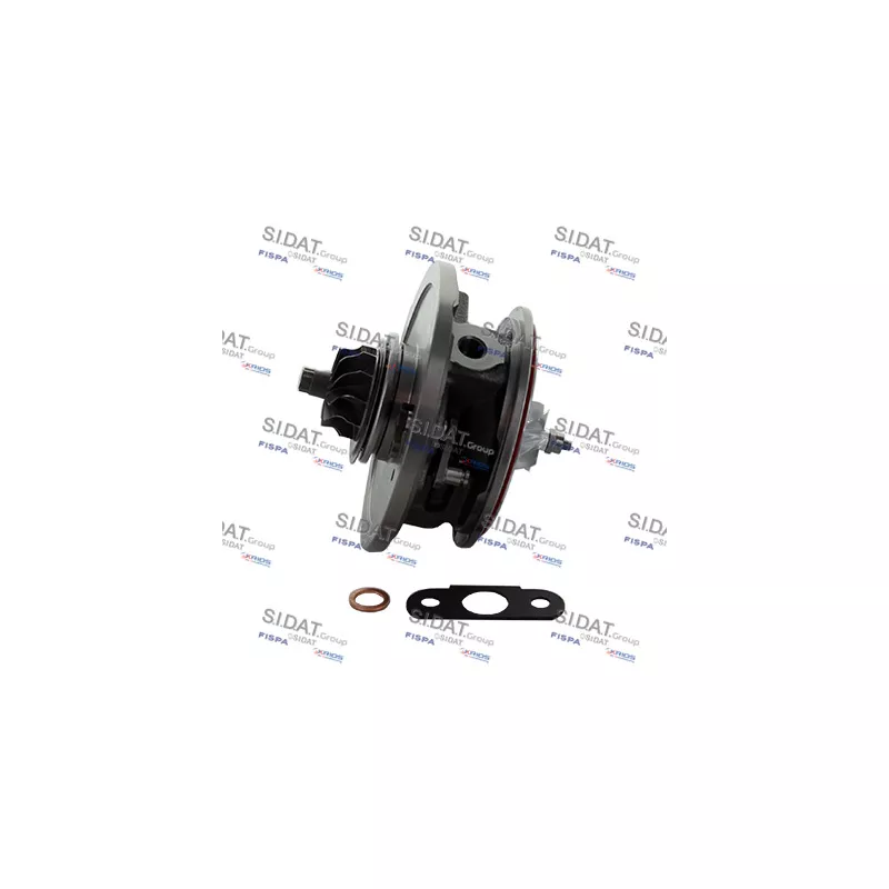 Groupe carter, turbocompresseur FISPA 47.1311
