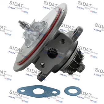 Groupe carter, turbocompresseur FISPA 47.1312