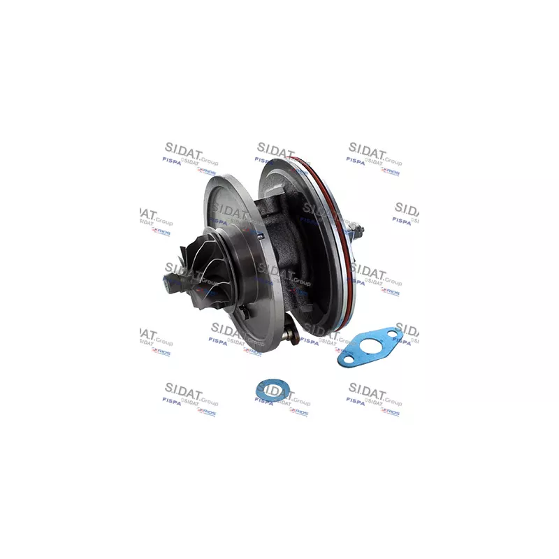 Groupe carter, turbocompresseur FISPA 47.1320