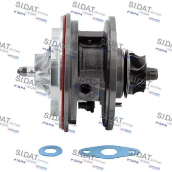 Groupe carter, turbocompresseur FISPA 47.1326