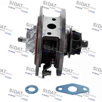 Groupe carter, turbocompresseur FISPA 47.1333