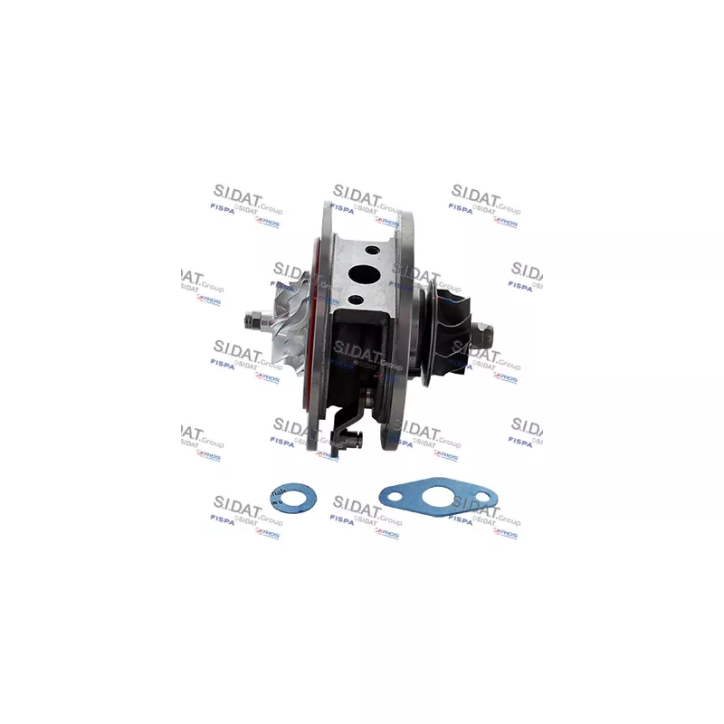 Groupe carter, turbocompresseur FISPA 47.1333