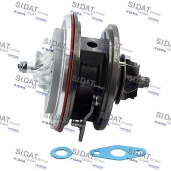 Groupe carter, turbocompresseur FISPA 47.1334