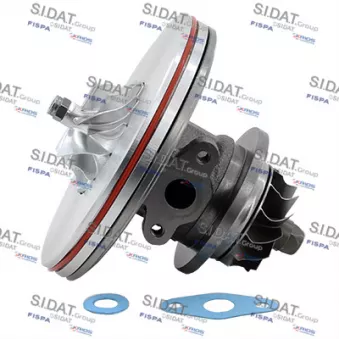 Groupe carter, turbocompresseur FISPA 47.1338