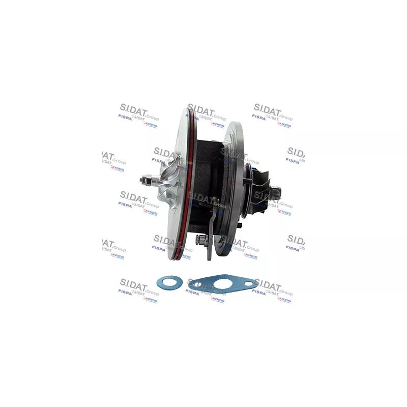 Groupe carter, turbocompresseur FISPA 47.1351