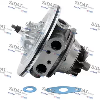 Groupe carter, turbocompresseur FISPA