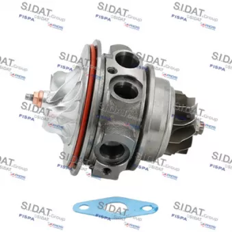 Groupe carter, turbocompresseur FISPA 47.1386