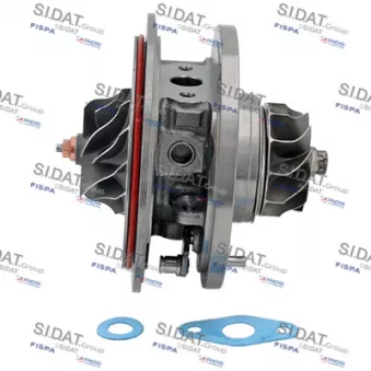 Groupe carter, turbocompresseur FISPA 47.1393
