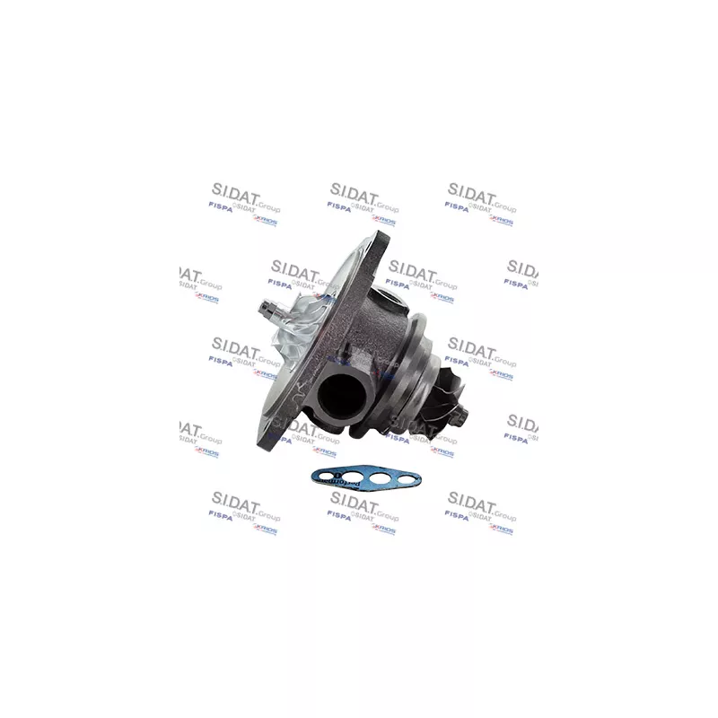 Groupe carter, turbocompresseur FISPA 47.1408