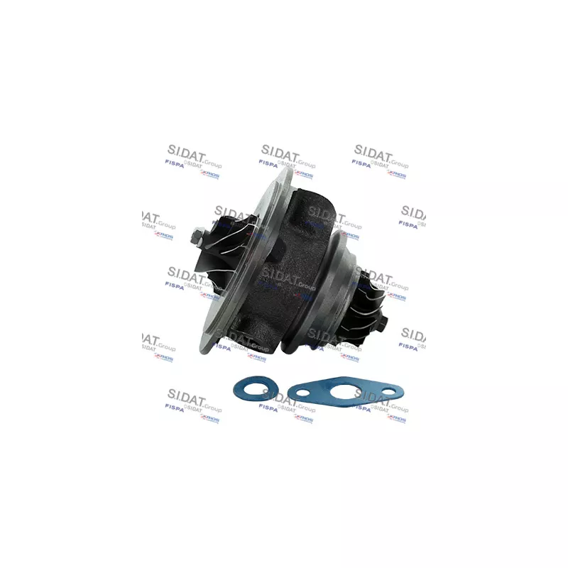 Groupe carter, turbocompresseur FISPA 47.1411