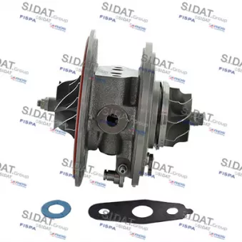 Groupe carter, turbocompresseur FISPA