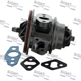 Groupe carter, turbocompresseur FISPA 47.1434