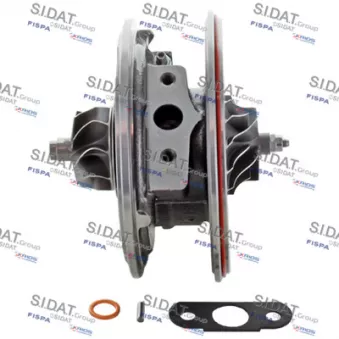 Groupe carter, turbocompresseur FISPA 47.1503