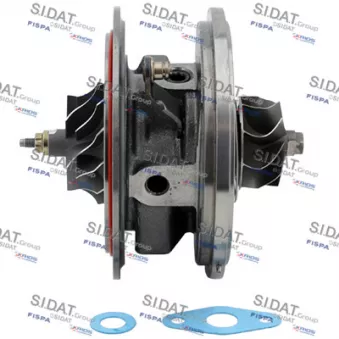 Groupe carter, turbocompresseur FISPA