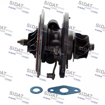 Groupe carter, turbocompresseur FISPA 47.161