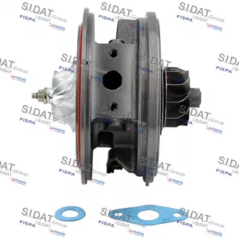 Groupe carter, turbocompresseur FISPA 47.1613