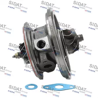 Groupe carter, turbocompresseur FISPA 47.1629
