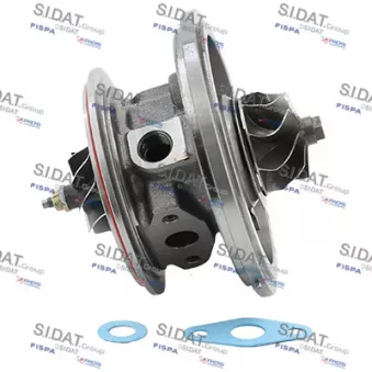 Groupe carter, turbocompresseur FISPA 47.1630